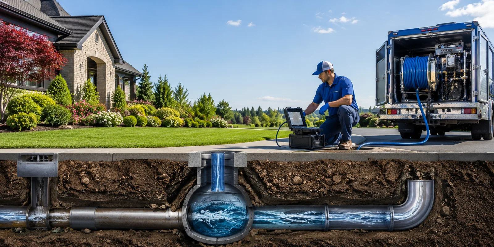Drainage restoration information for Woodbridge, CA